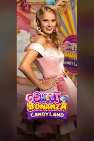 Živá show Sweet Bonanza CandyLand s moderátorom