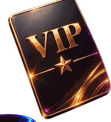Zlatá VIP karta predstavujúca cashback klubu DJ Casino